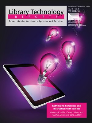 cover image of Rethinking Reference and Instruction with Tablets